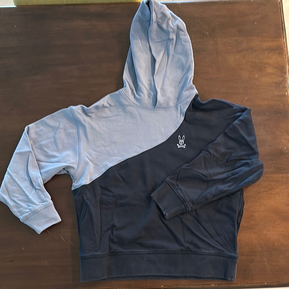 Psycho Bunny Two-Tone Hoodie Sweater